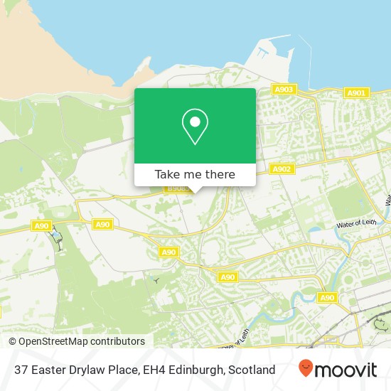 37 Easter Drylaw Place, EH4 Edinburgh map