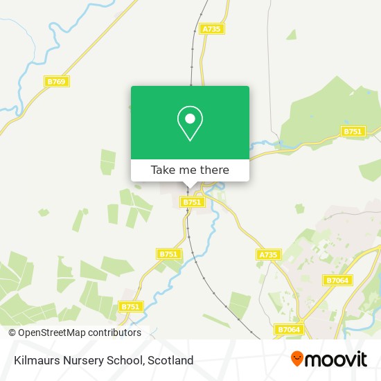 Kilmaurs Nursery School map