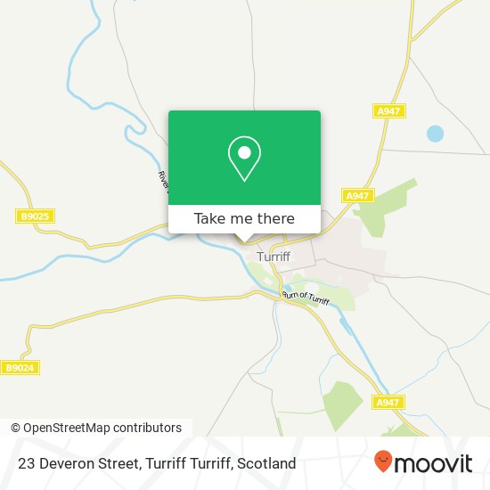 23 Deveron Street, Turriff Turriff map