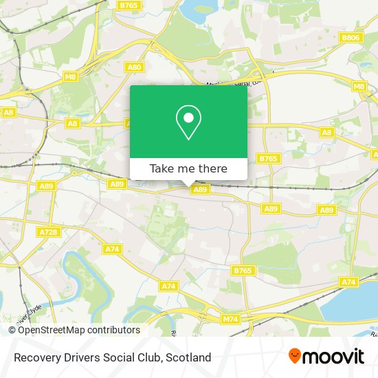 Recovery Drivers Social Club map