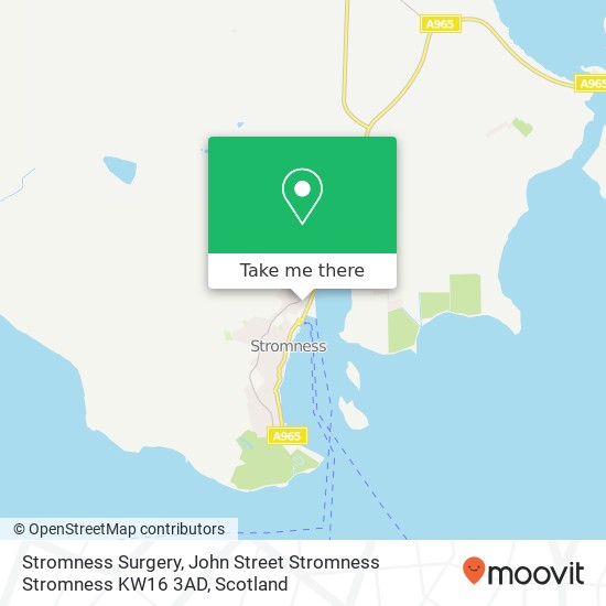 Stromness Surgery, John Street Stromness Stromness KW16 3AD map