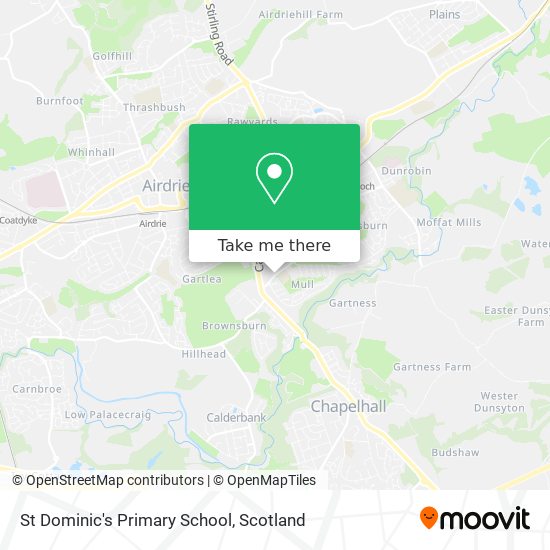 St Dominic's Primary School map