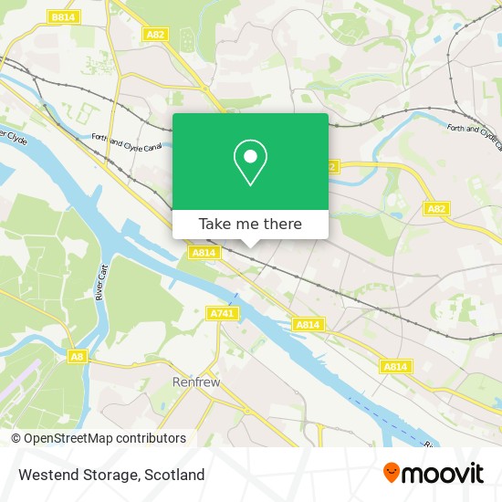 Westend Storage map