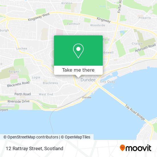 12 Rattray Street map