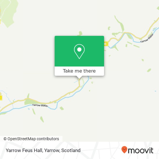 Yarrow Feus Hall, Yarrow map