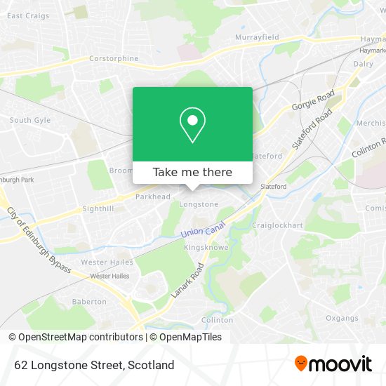 62 Longstone Street map