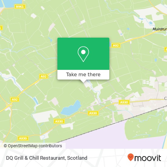 DQ Grill & Chill Restaurant, Mill Road Barry map