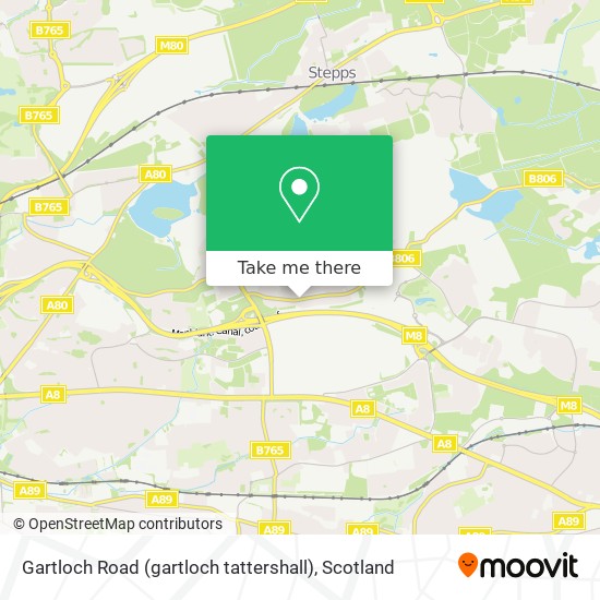 Gartloch Road (gartloch tattershall) map