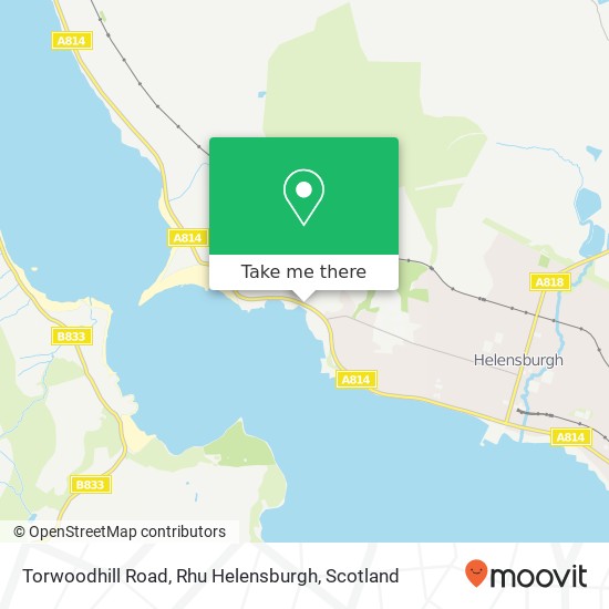 Torwoodhill Road, Rhu Helensburgh map