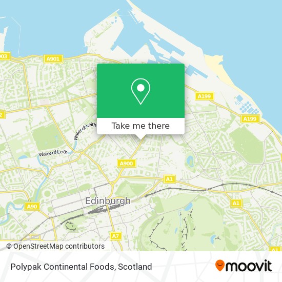 Polypak Continental Foods map