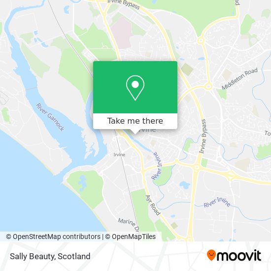 Sally Beauty map