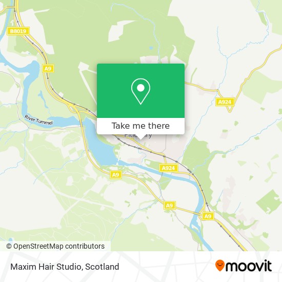 Maxim Hair Studio map