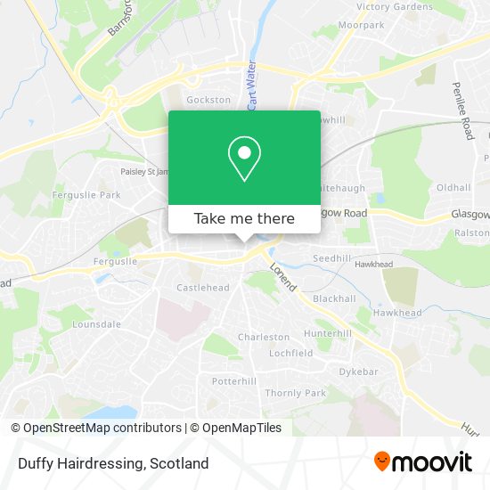 Duffy Hairdressing map