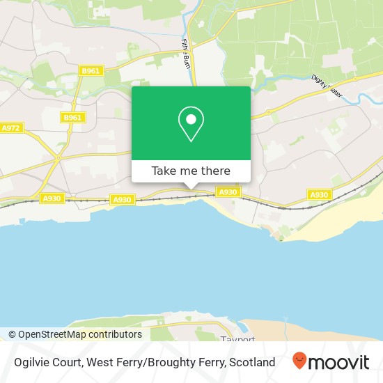 Ogilvie Court, West Ferry / Broughty Ferry map