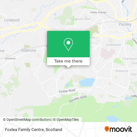 Foxlea Family Centre map