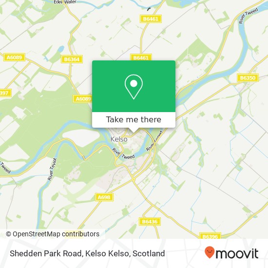 Shedden Park Road, Kelso Kelso map