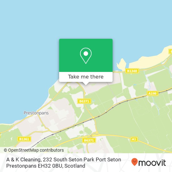 A & K Cleaning, 232 South Seton Park Port Seton Prestonpans EH32 0BU map