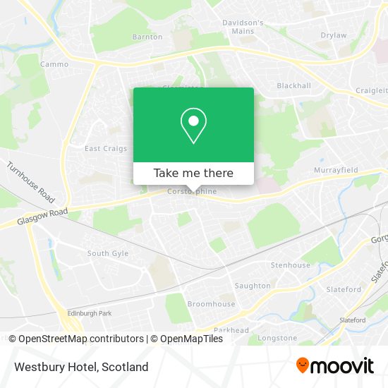 Westbury Hotel map