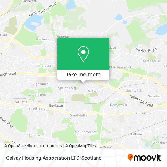 Calvay Housing Association LTD map