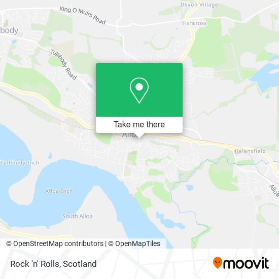 Rock 'n' Rolls map