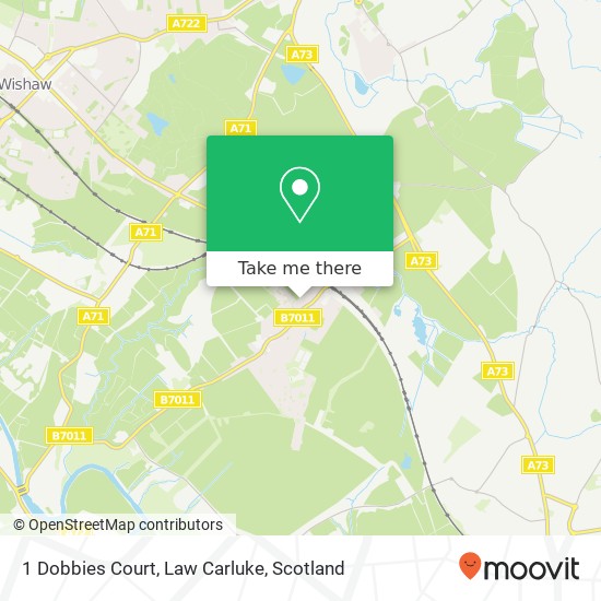 1 Dobbies Court, Law Carluke map
