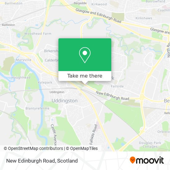 New Edinburgh Road map
