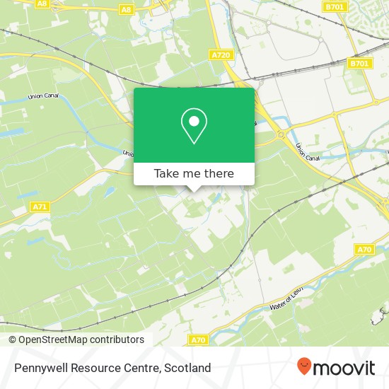 Pennywell Resource Centre map