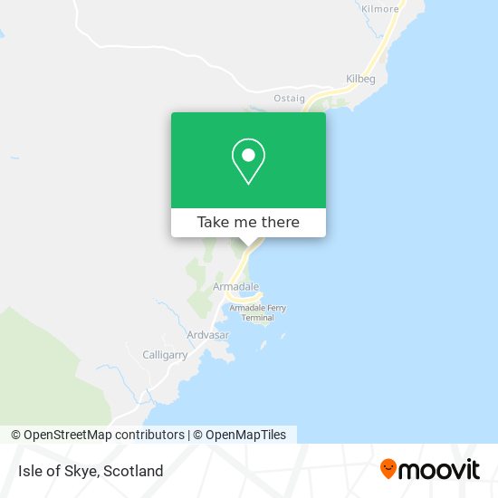 Isle of Skye map
