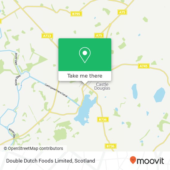 Double Dutch Foods Limited, 197 King Street Castle Douglas Castle Douglas DG7 1 map