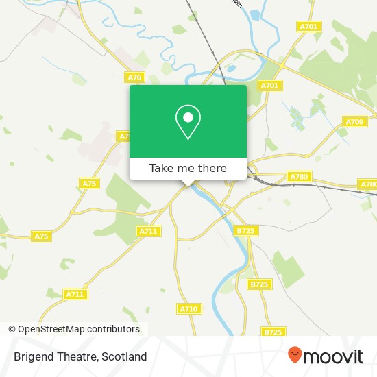 Brigend Theatre map