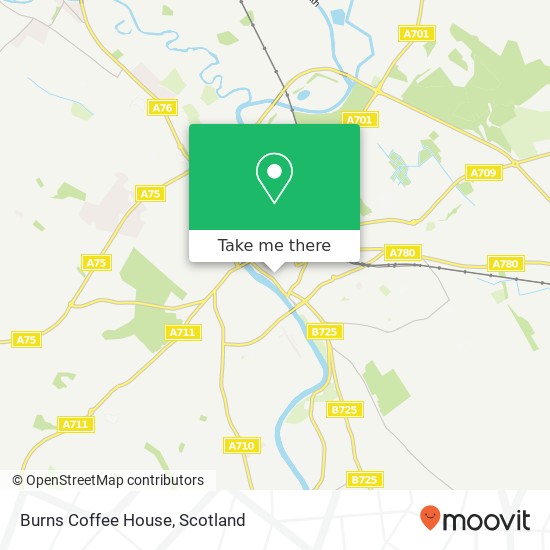 Burns Coffee House, 7 Bank Street Dumfries Dumfries DG1 2 map