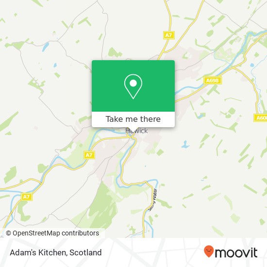 Adam's Kitchen, 16 High Street Hawick Hawick TD9 9EH map