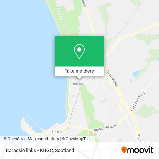 Barassie links - KBGC map