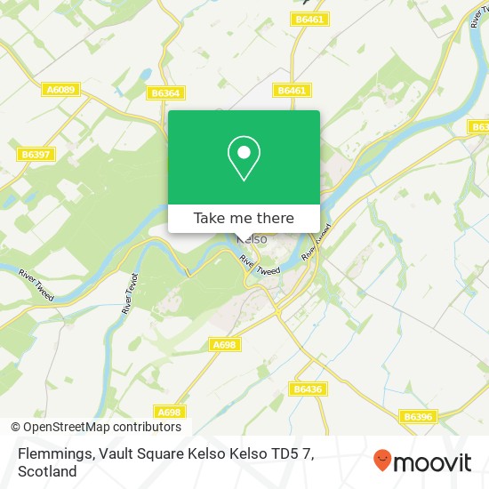 Flemmings, Vault Square Kelso Kelso TD5 7 map