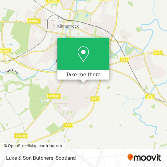 Luke & Son Butchers map