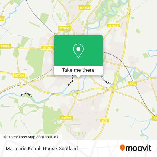 Marmaris Kebab House map