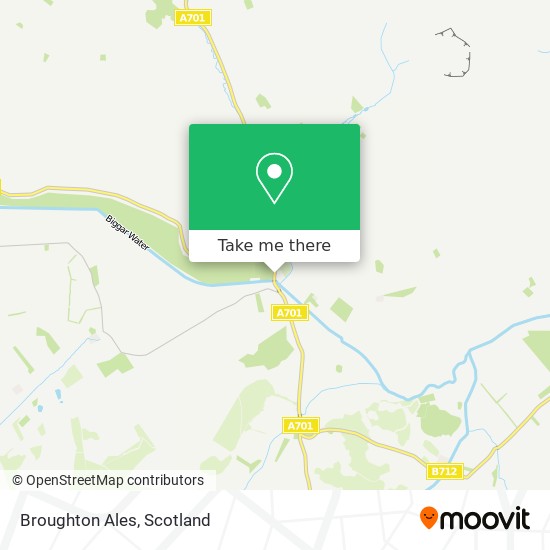 Broughton Ales map