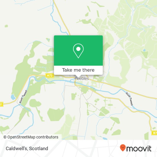 Caldwell's, 38 High Street Peebles Peebles EH45 8 map