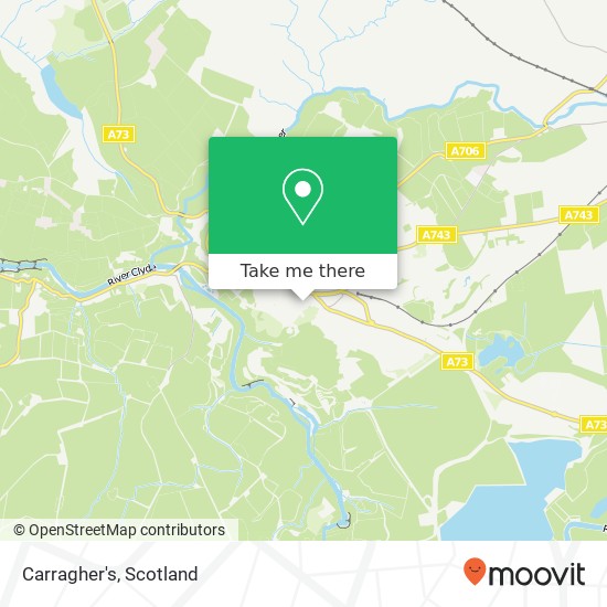 Carragher's, 12 Castlegate Lanark Lanark ML11 9 map