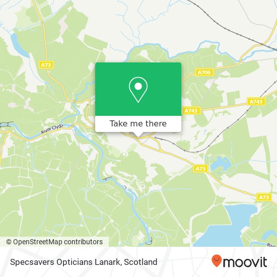 Specsavers Opticians Lanark, 36 High Street Lanark Lanark ML11 7EX map
