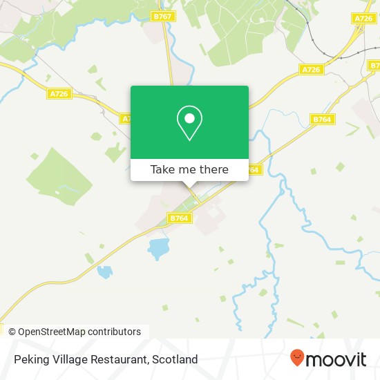 Peking Village Restaurant, Gilmour Street Eaglesham Glasgow G76 0 map