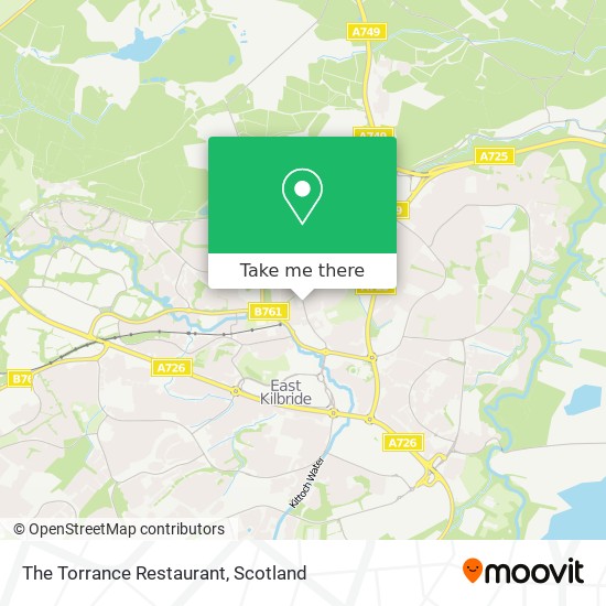 The Torrance Restaurant map