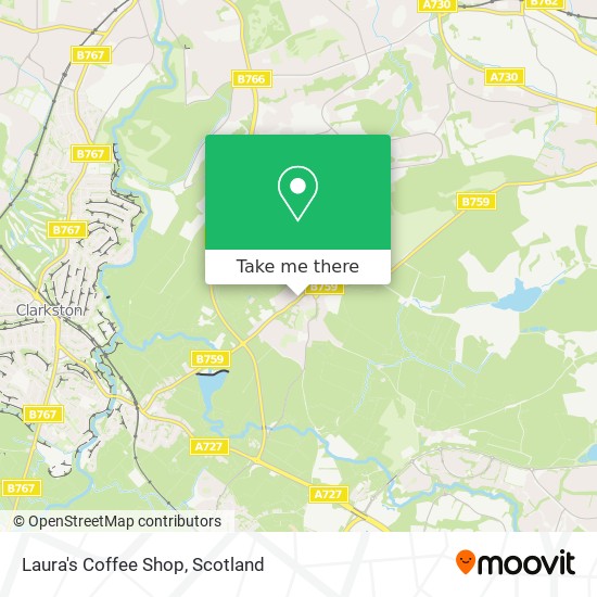 Laura's Coffee Shop map