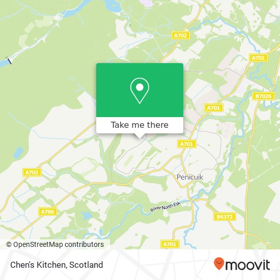 Chen's Kitchen, St Kentigern Road Penicuik Penicuik EH26 9AE map