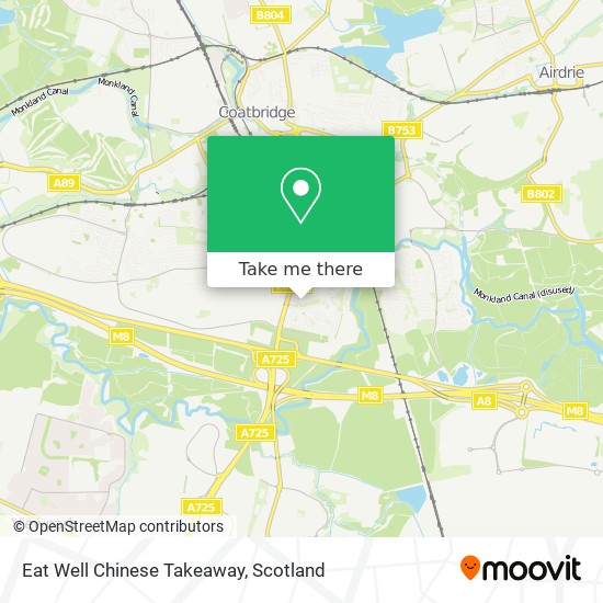 Eat Well Chinese Takeaway map