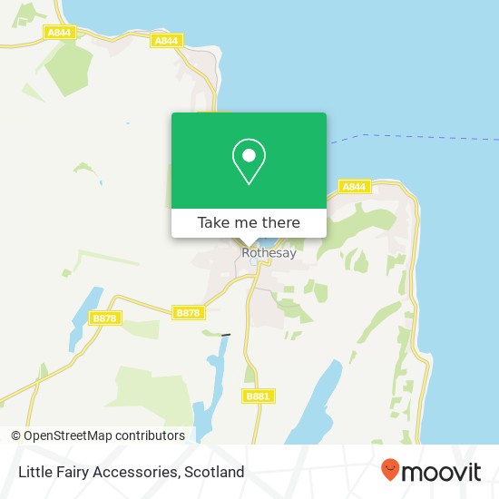 Little Fairy Accessories, Victoria Street Rothesay Rothesay PA20 0 map