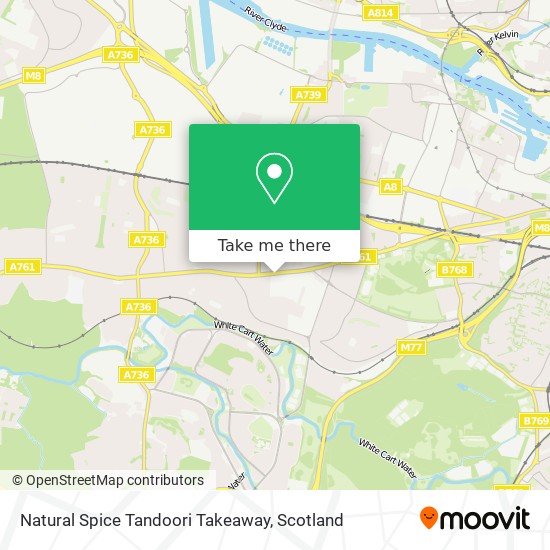 Natural Spice Tandoori Takeaway map