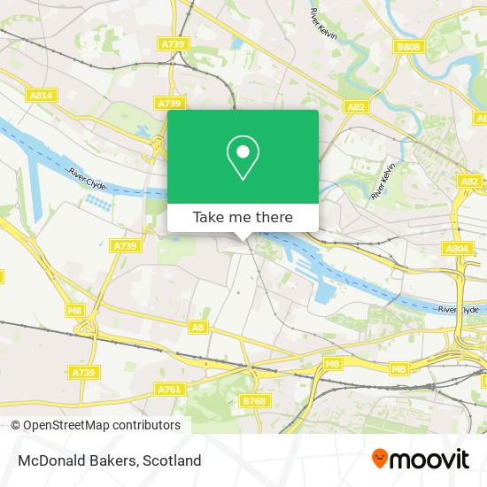 McDonald Bakers map