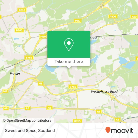 Sweet and Spice, Glenraith Road Garthamlock Glasgow G33 5 map