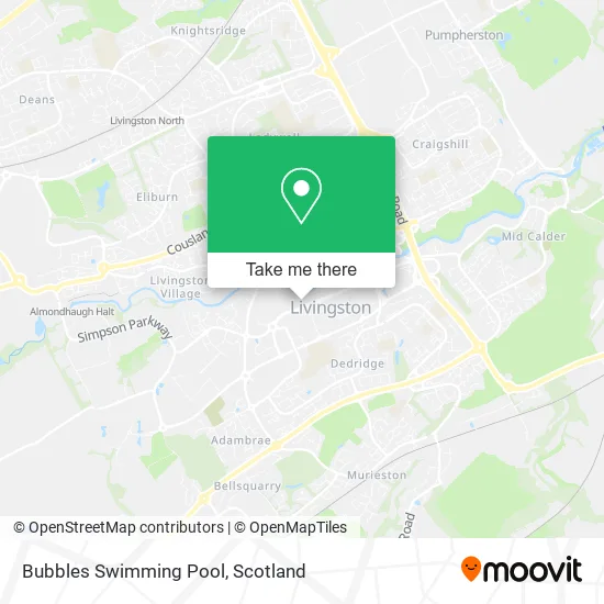 Bubbles Swimming Pool map